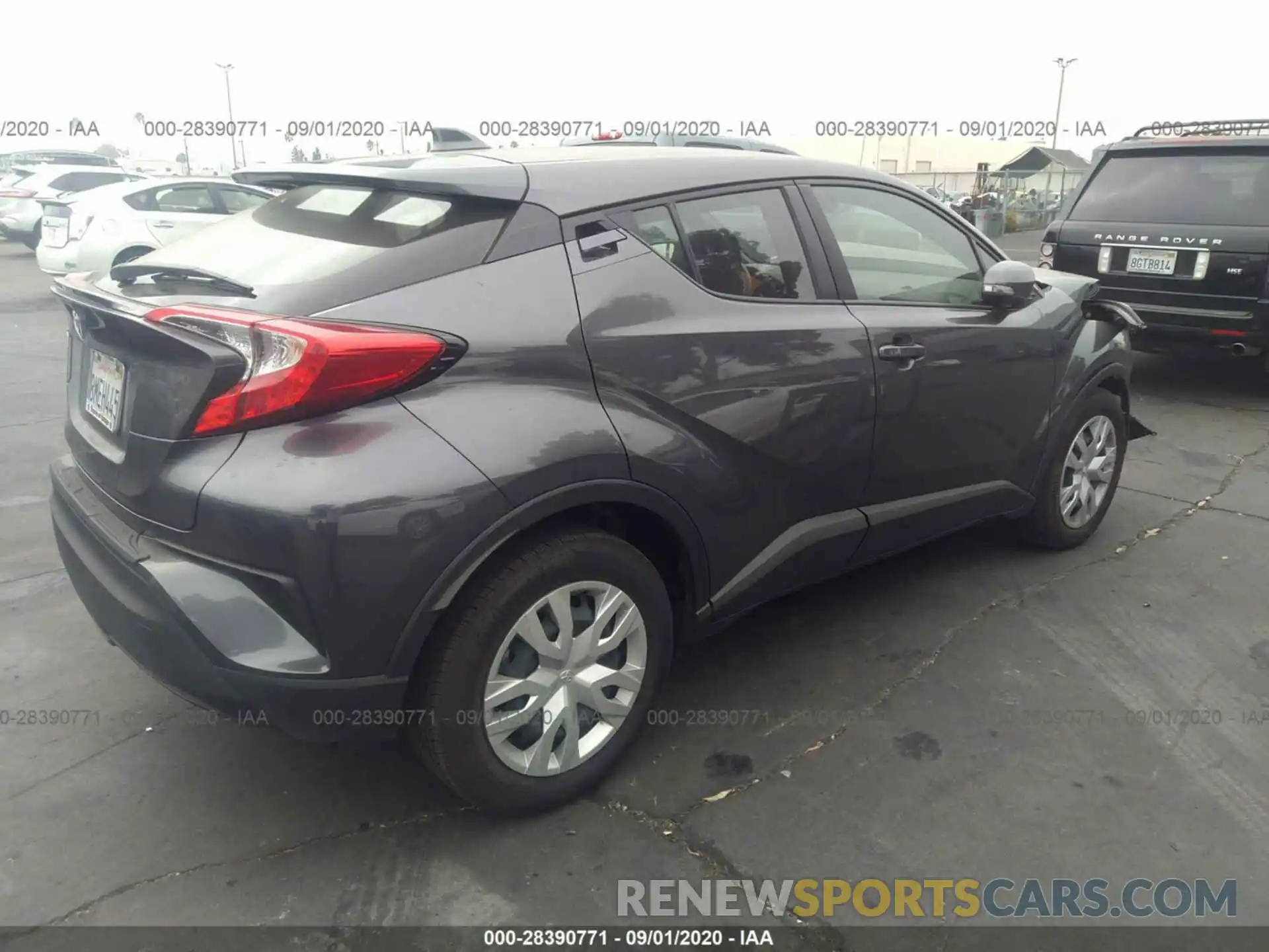 4 Photograph of a damaged car JTNKHMBX6K1049926 TOYOTA C-HR 2019