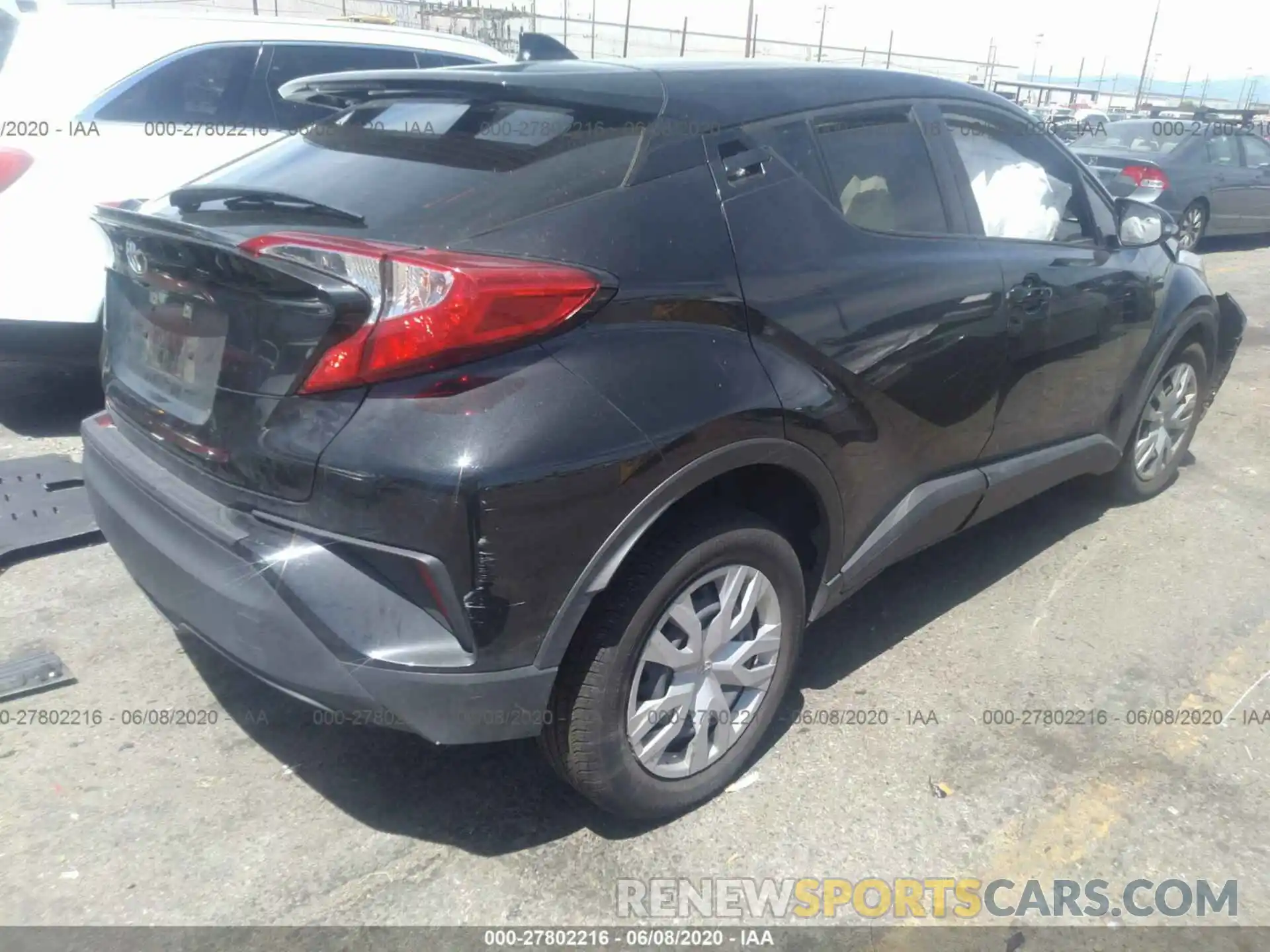 4 Photograph of a damaged car JTNKHMBX6K1049991 TOYOTA C-HR 2019