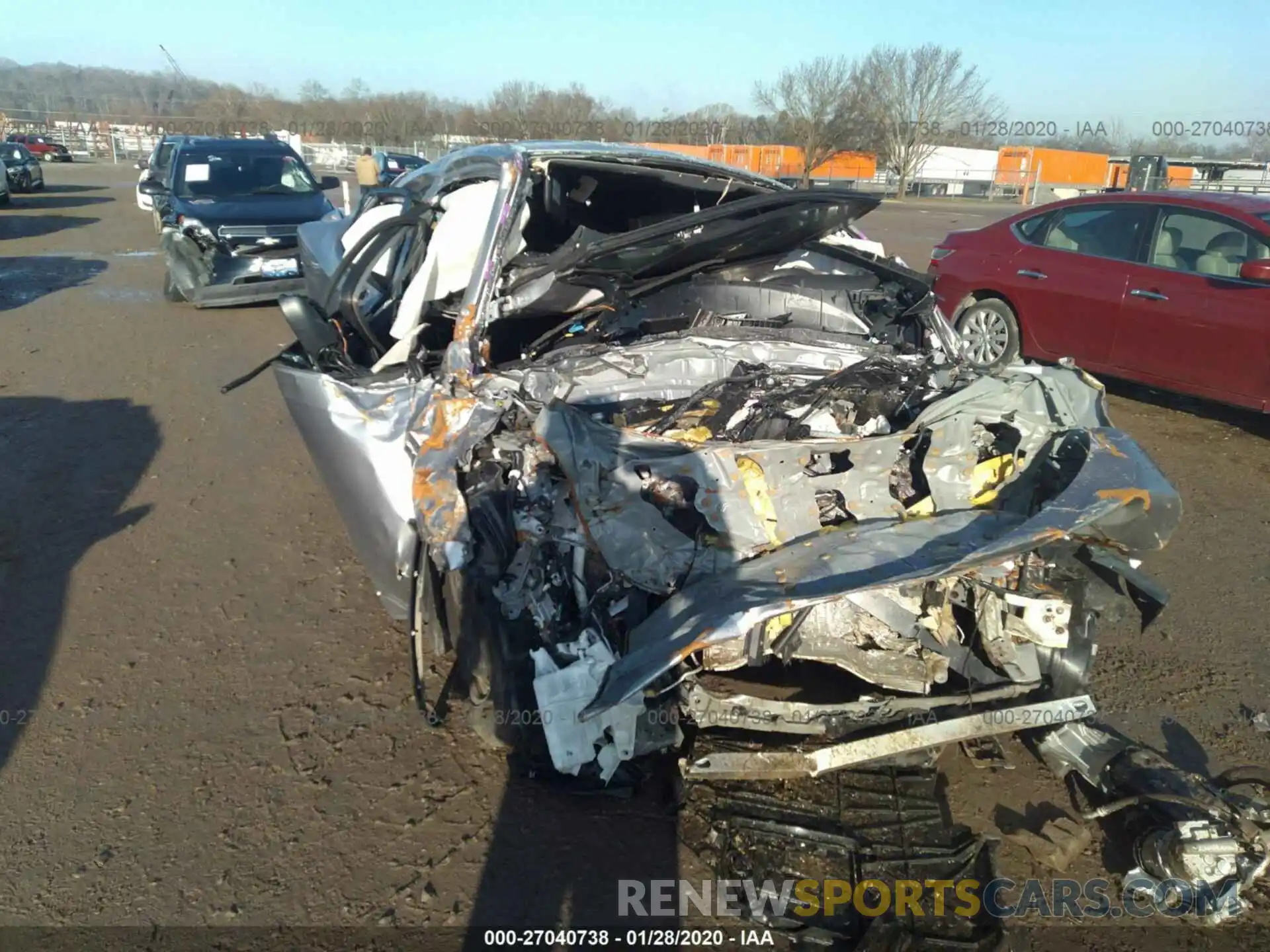 6 Photograph of a damaged car JTNKHMBX6K1050283 TOYOTA C-HR 2019