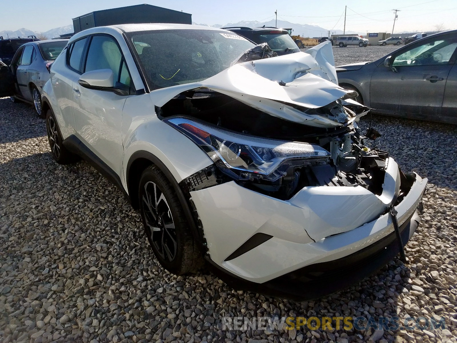 1 Photograph of a damaged car JTNKHMBX6K1050364 TOYOTA C-HR 2019