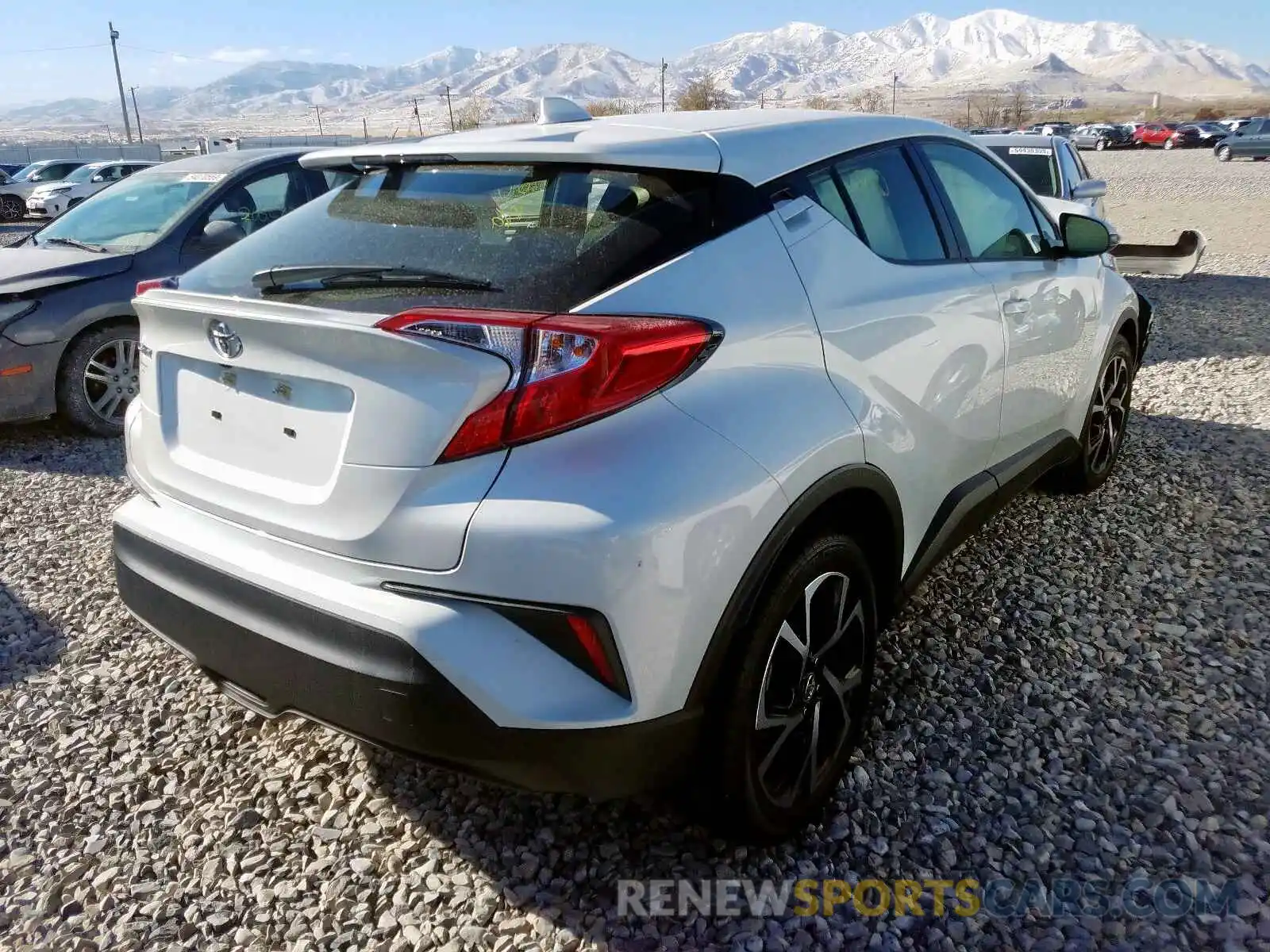 4 Photograph of a damaged car JTNKHMBX6K1050364 TOYOTA C-HR 2019