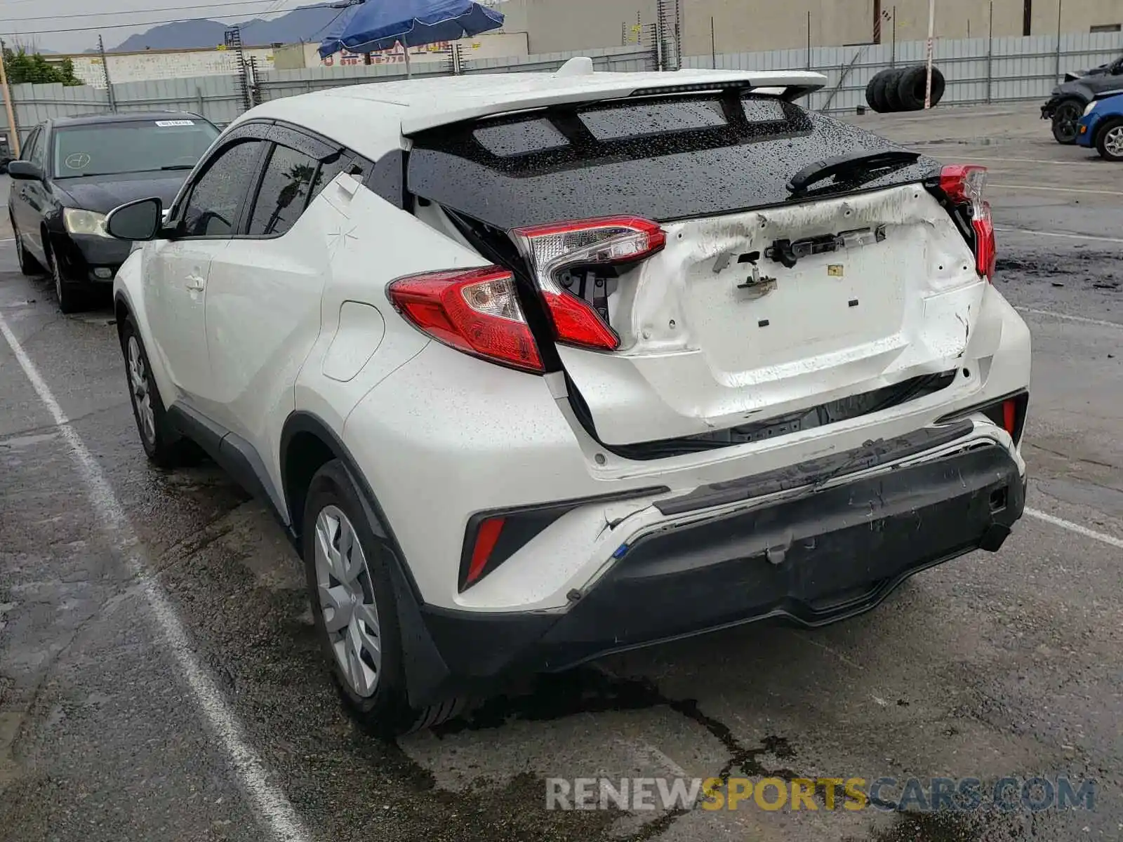 3 Photograph of a damaged car JTNKHMBX6K1051014 TOYOTA C-HR 2019