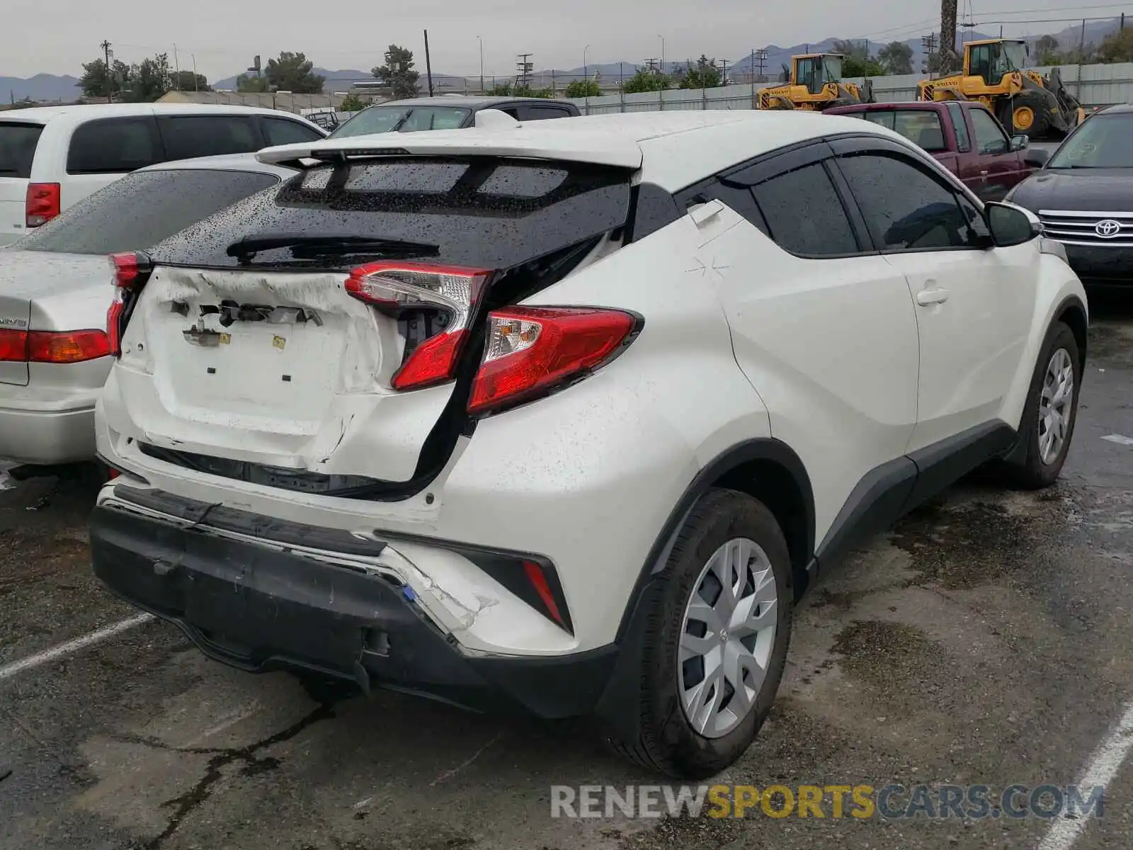 4 Photograph of a damaged car JTNKHMBX6K1051014 TOYOTA C-HR 2019