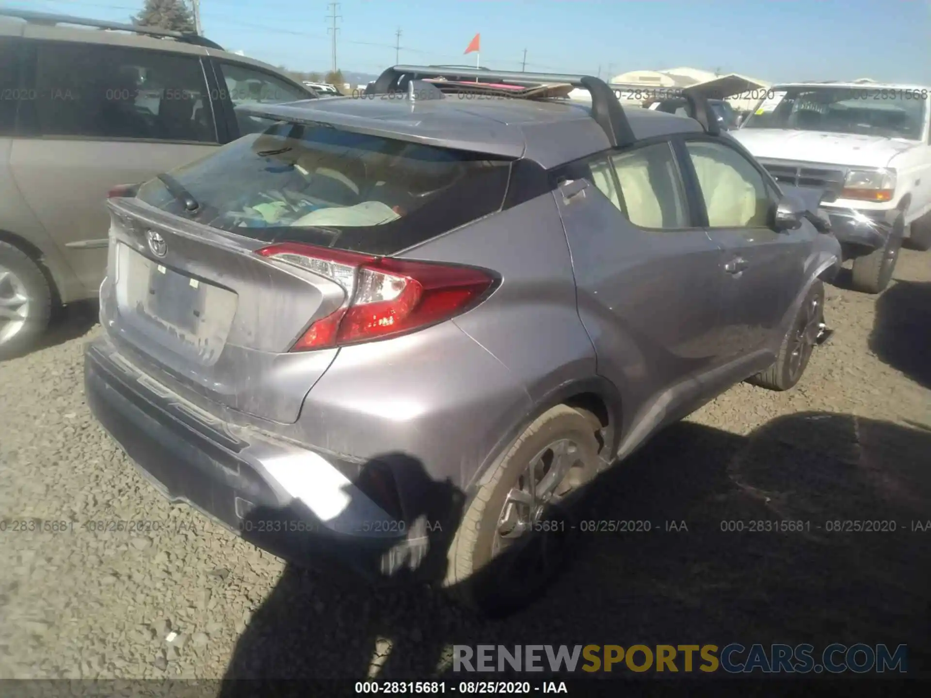 4 Photograph of a damaged car JTNKHMBX6K1051255 TOYOTA C-HR 2019