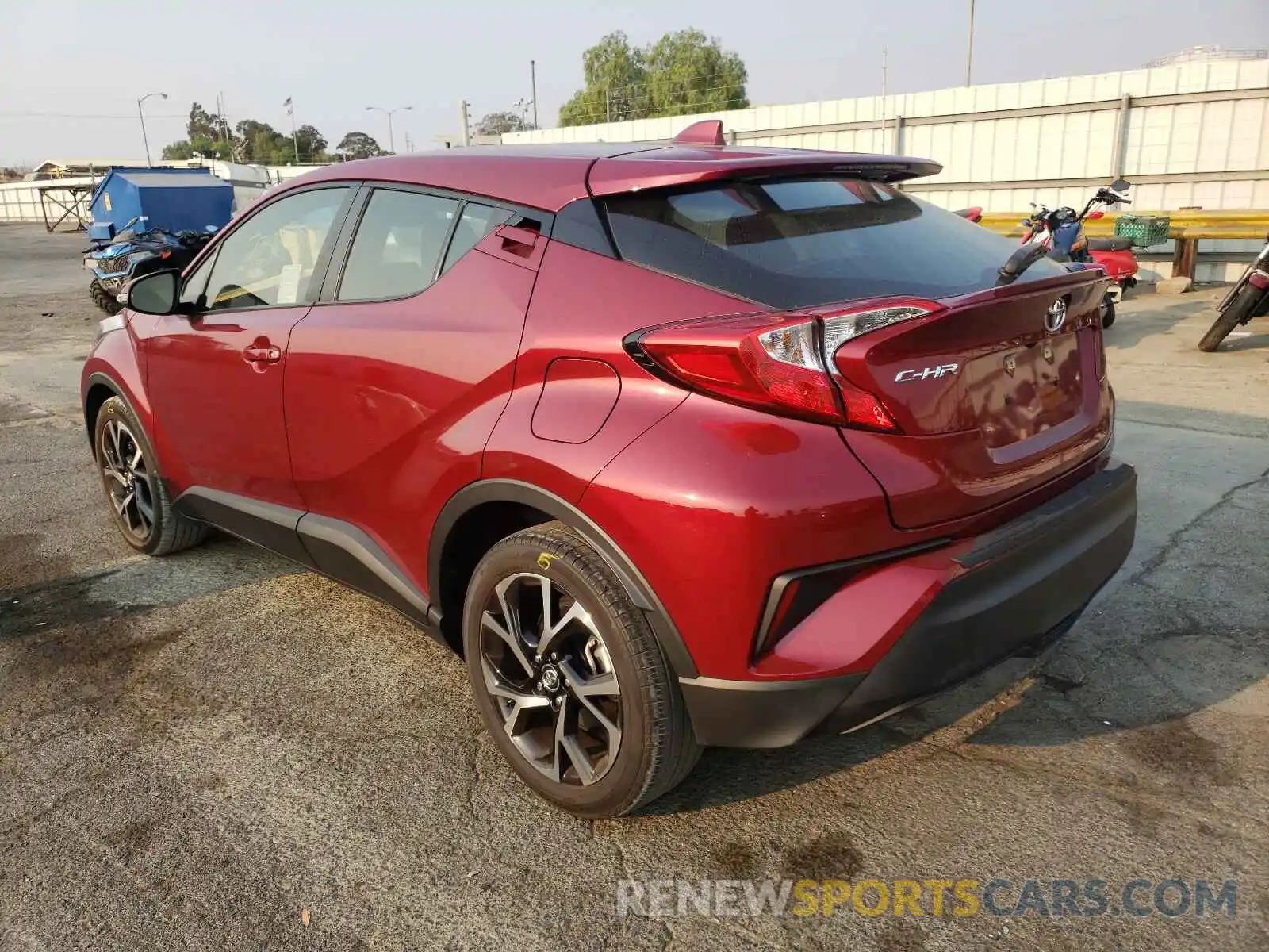 3 Photograph of a damaged car JTNKHMBX6K1051417 TOYOTA C-HR 2019