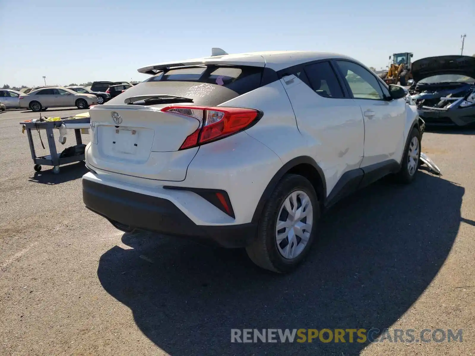 4 Photograph of a damaged car JTNKHMBX6K1051918 TOYOTA C-HR 2019