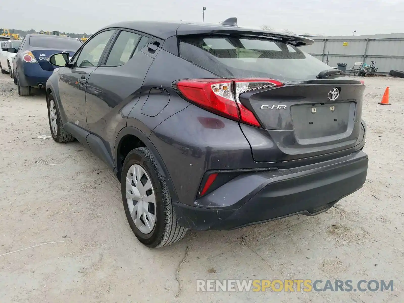 3 Photograph of a damaged car JTNKHMBX6K1052082 TOYOTA C-HR 2019