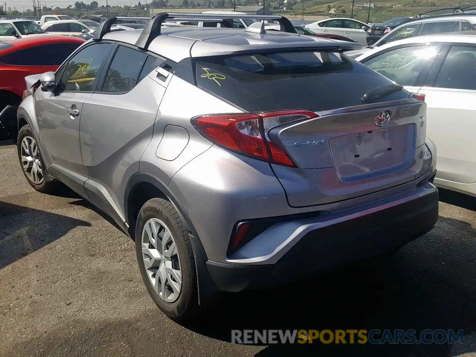 3 Photograph of a damaged car JTNKHMBX6K1052986 TOYOTA C-HR 2019