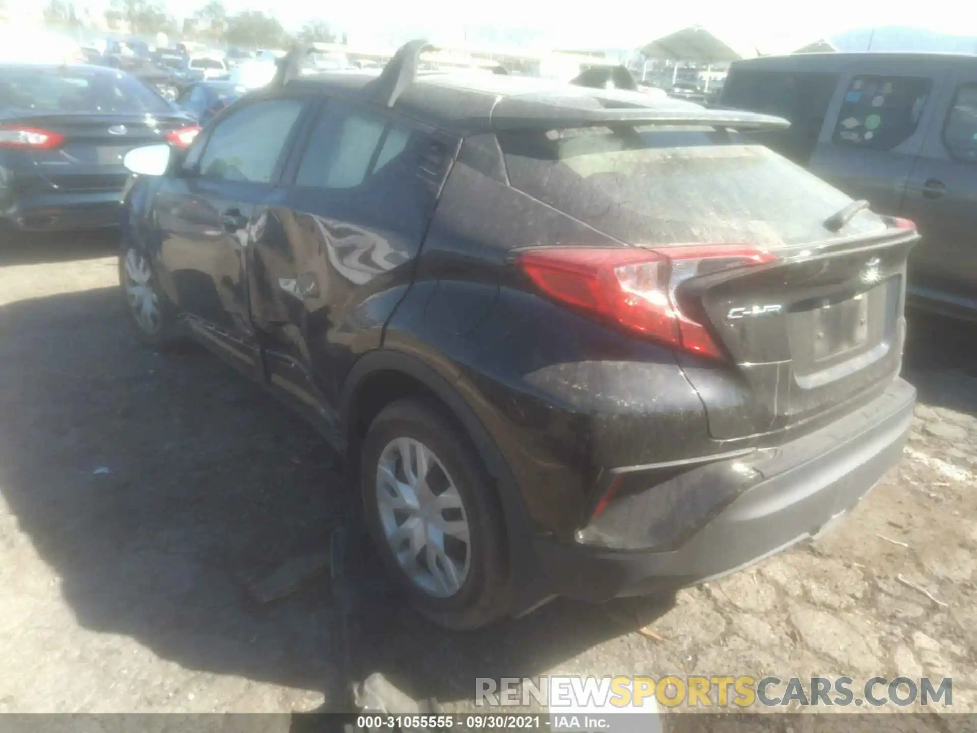 3 Photograph of a damaged car JTNKHMBX6K1053300 TOYOTA C-HR 2019