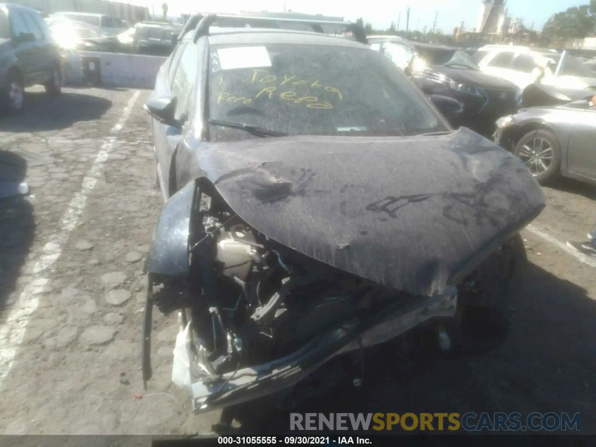 6 Photograph of a damaged car JTNKHMBX6K1053300 TOYOTA C-HR 2019