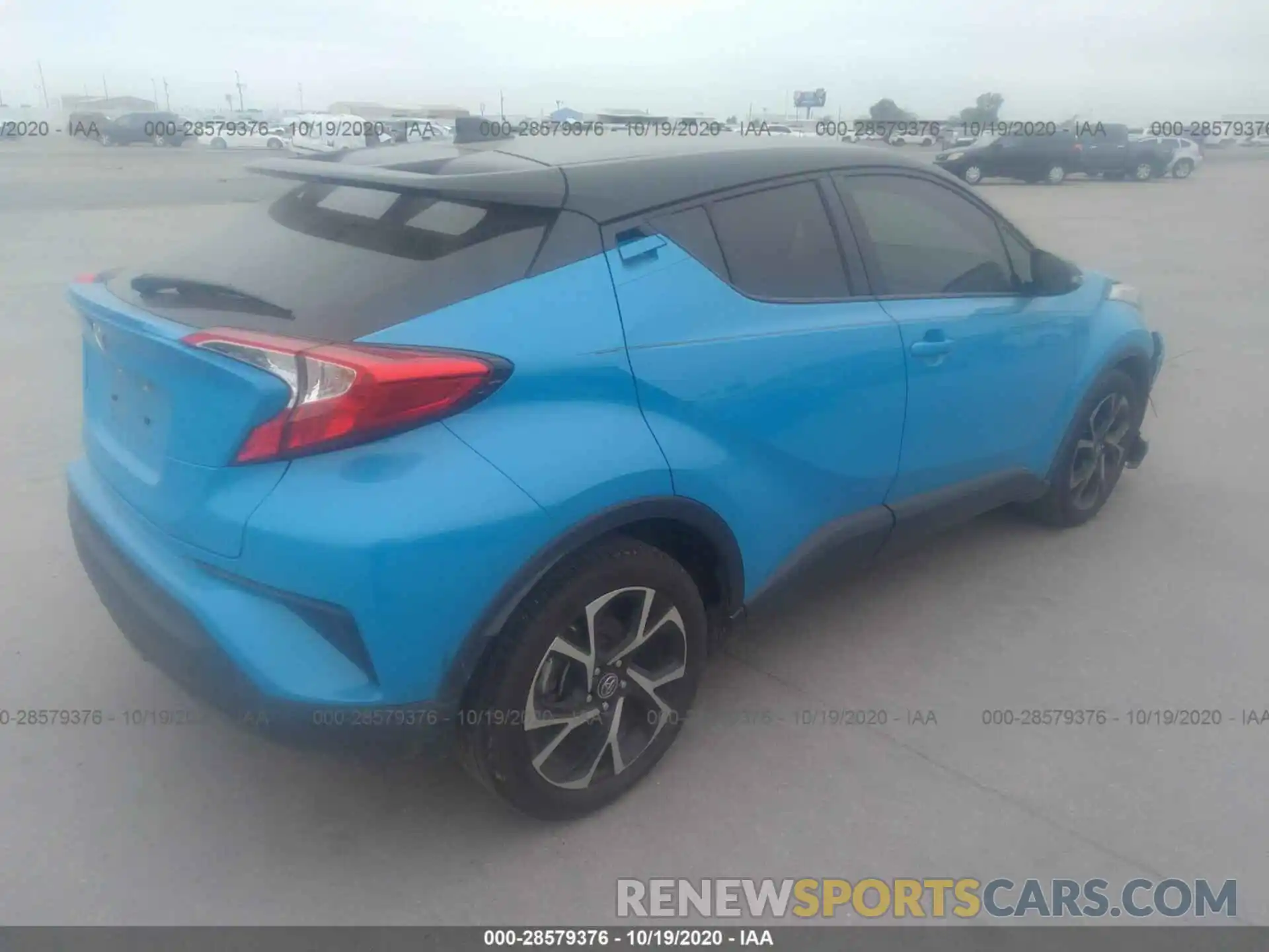 4 Photograph of a damaged car JTNKHMBX6K1055371 TOYOTA C-HR 2019