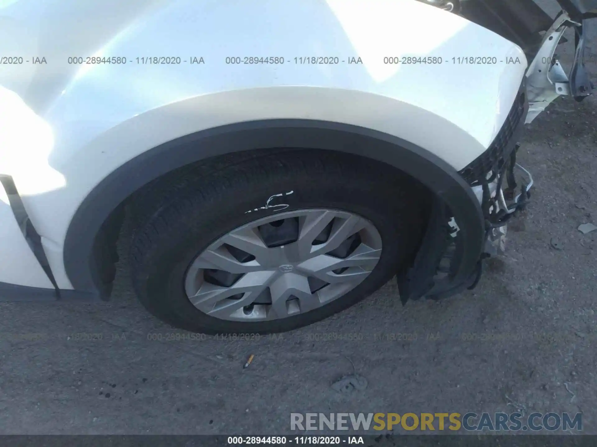 14 Photograph of a damaged car JTNKHMBX6K1056360 TOYOTA C-HR 2019