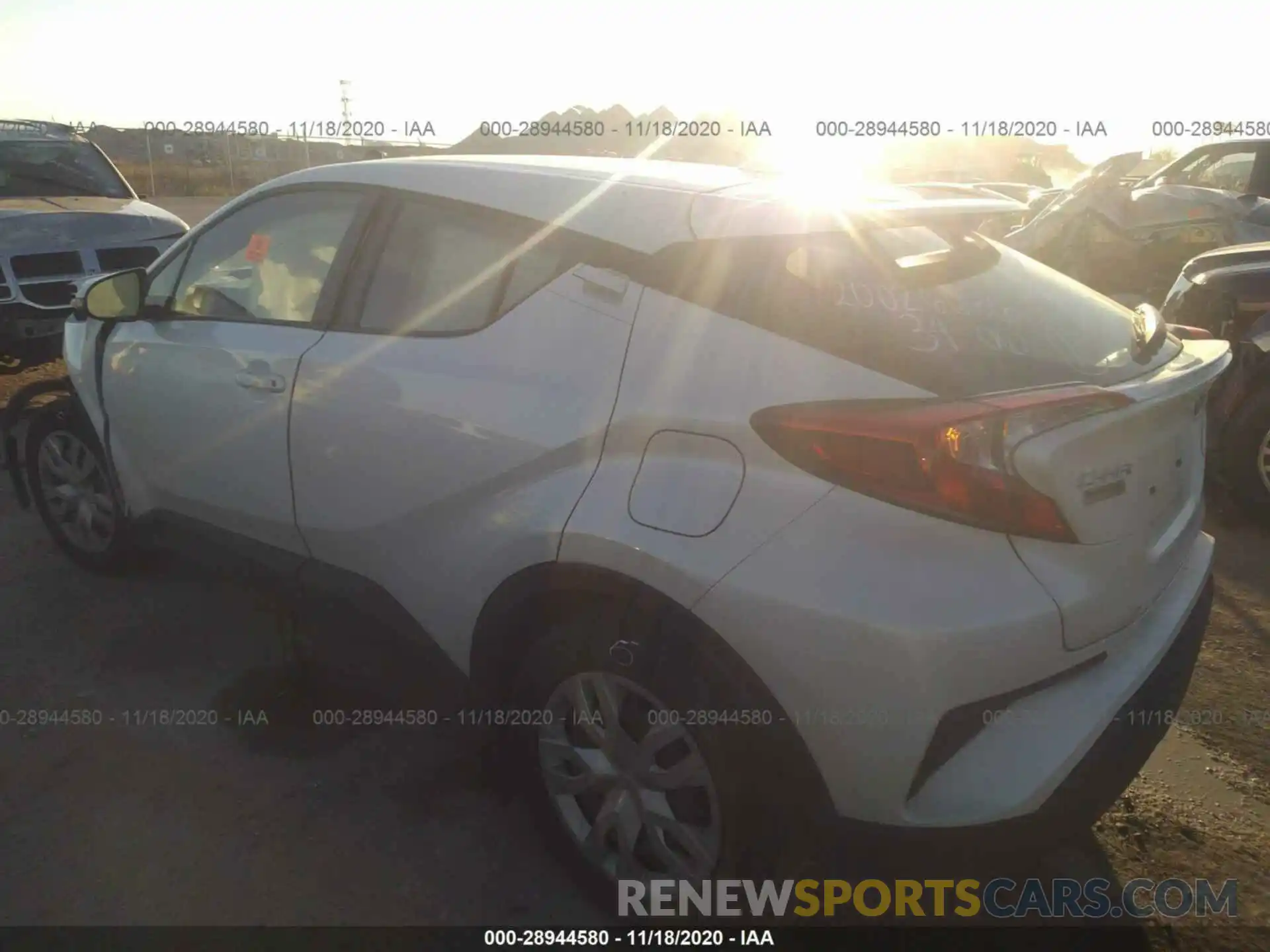 3 Photograph of a damaged car JTNKHMBX6K1056360 TOYOTA C-HR 2019