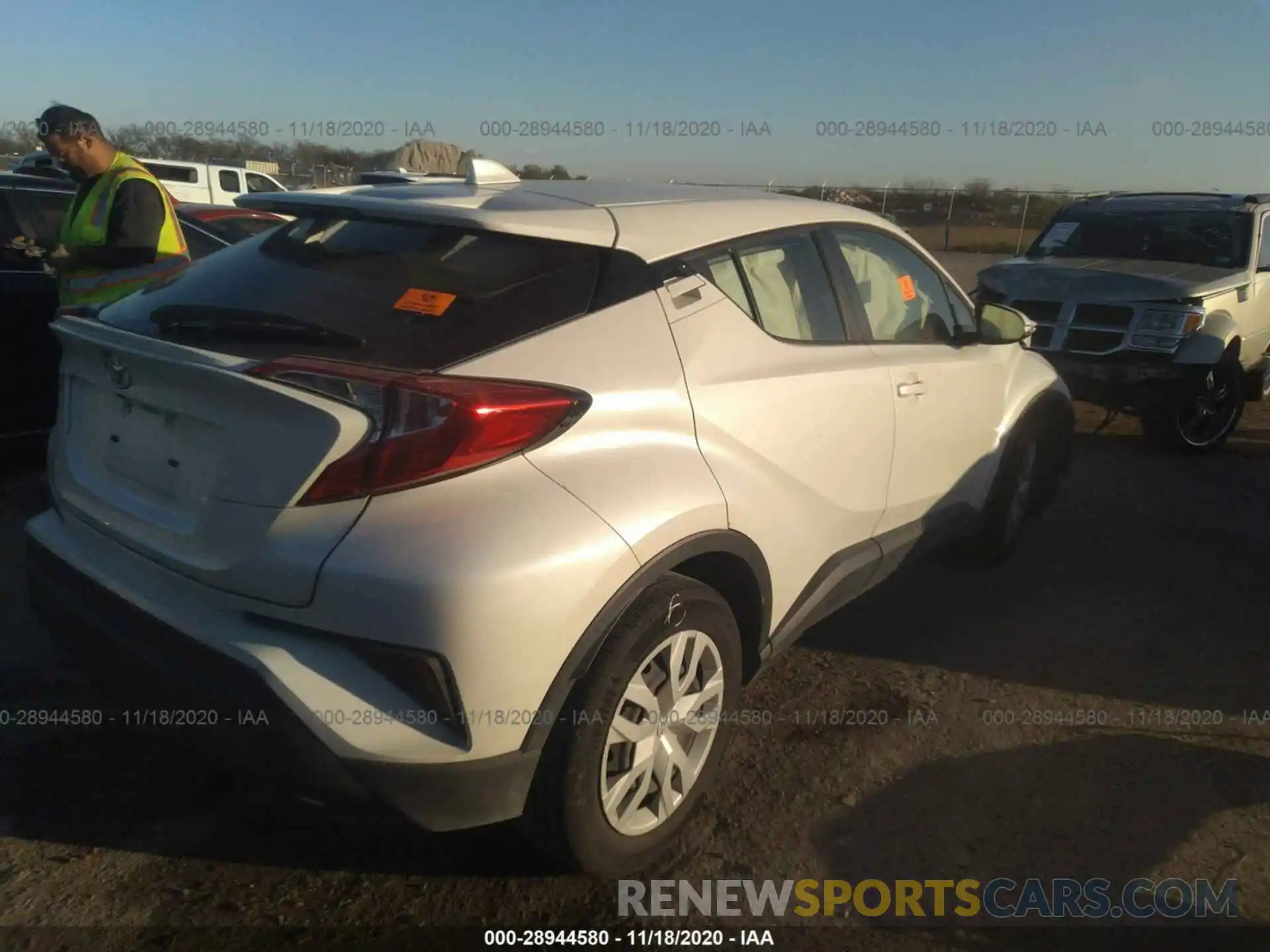 4 Photograph of a damaged car JTNKHMBX6K1056360 TOYOTA C-HR 2019