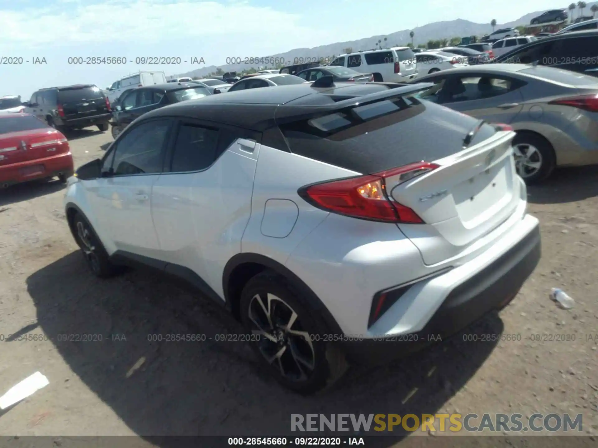 3 Photograph of a damaged car JTNKHMBX6K1057136 TOYOTA C-HR 2019