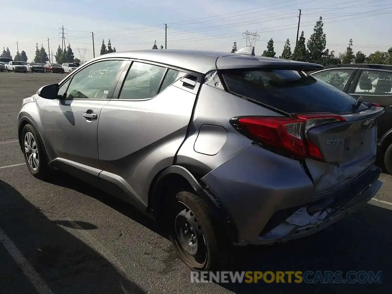 3 Photograph of a damaged car JTNKHMBX6K1057265 TOYOTA C-HR 2019