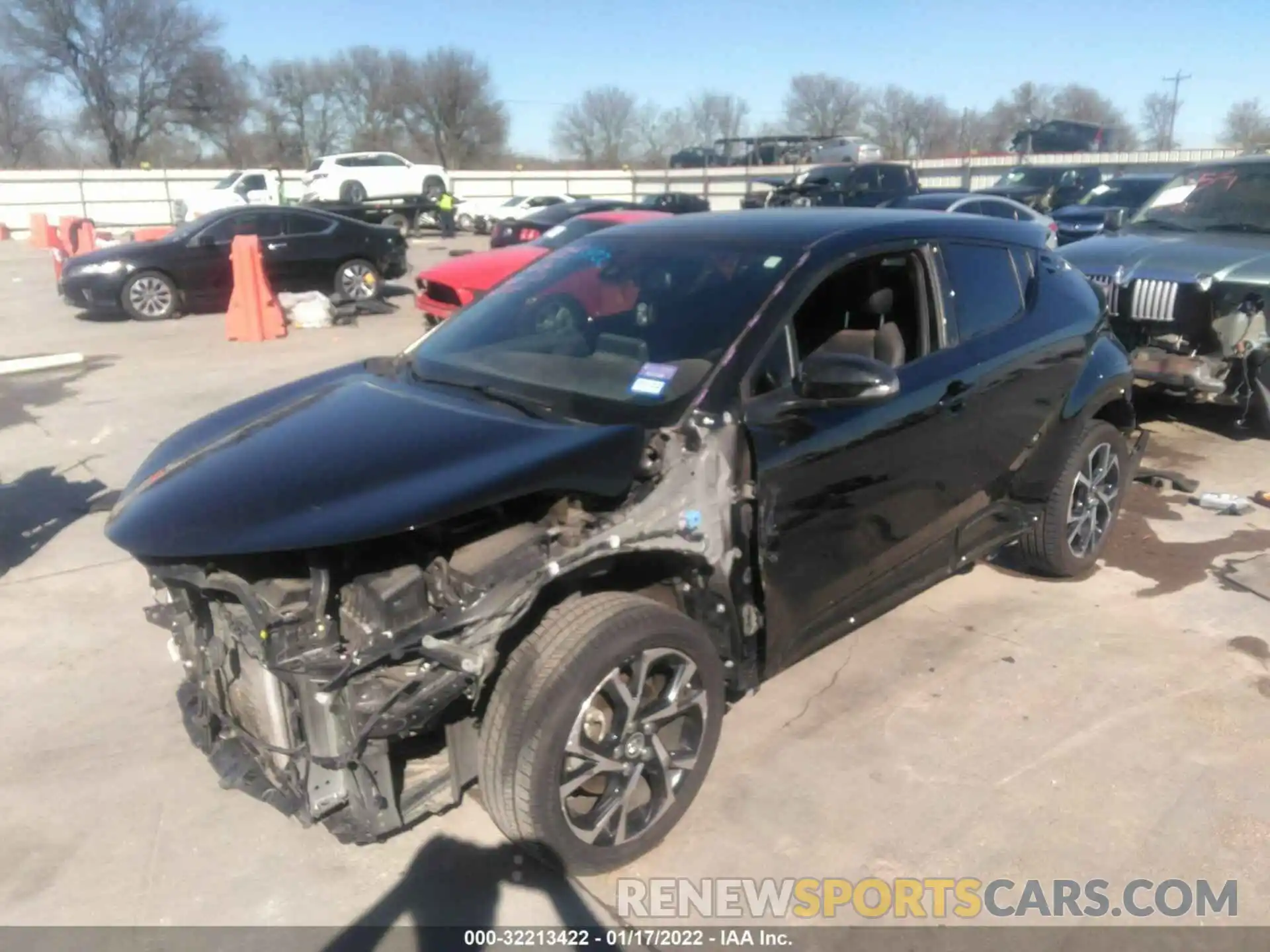 2 Фотография поврежденного автомобиля JTNKHMBX6K1057279 TOYOTA C-HR 2019