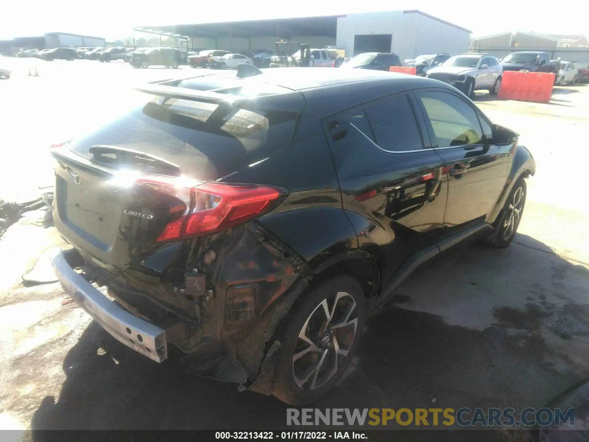 4 Photograph of a damaged car JTNKHMBX6K1057279 TOYOTA C-HR 2019