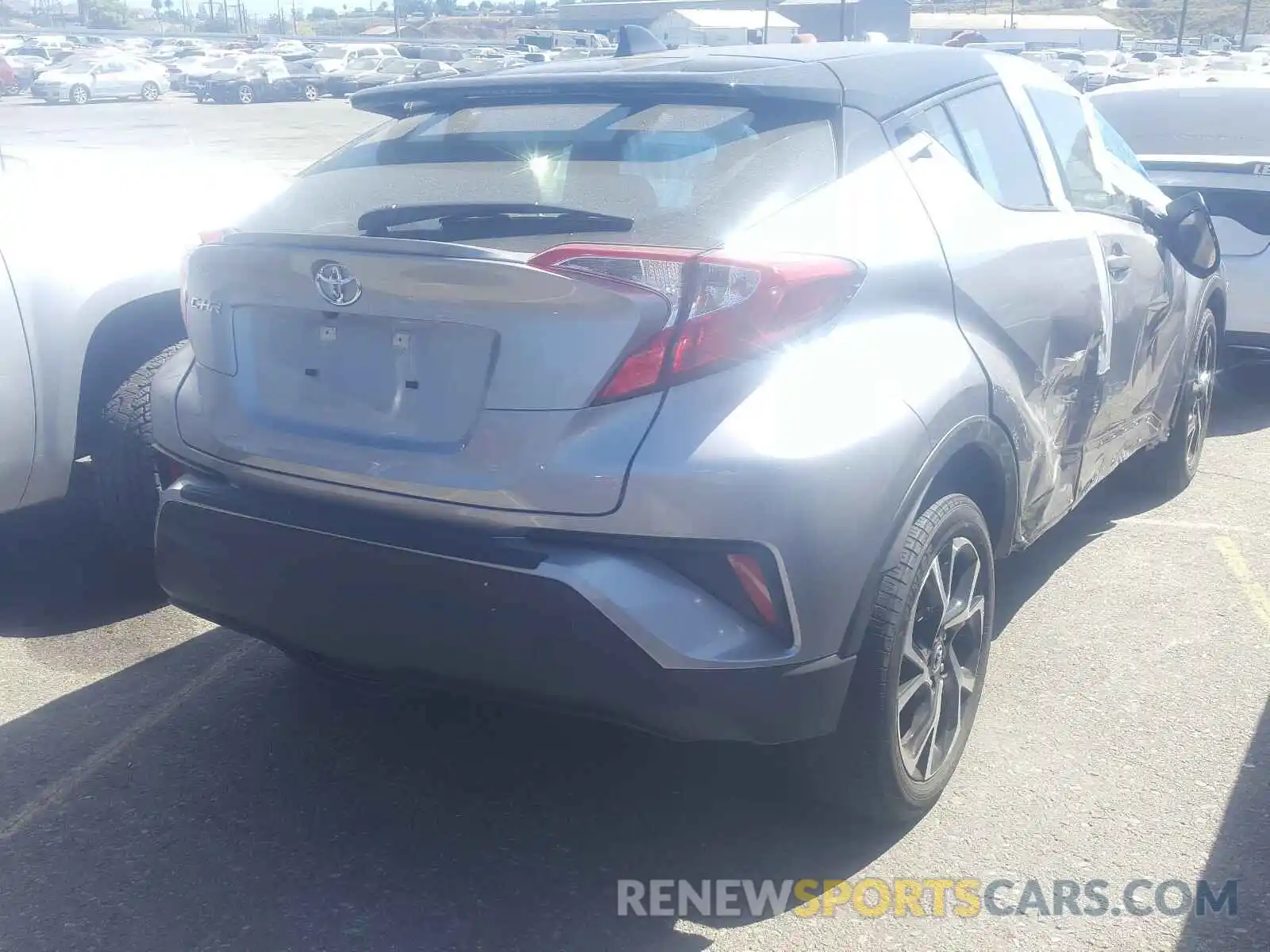 4 Photograph of a damaged car JTNKHMBX6K1058450 TOYOTA C-HR 2019