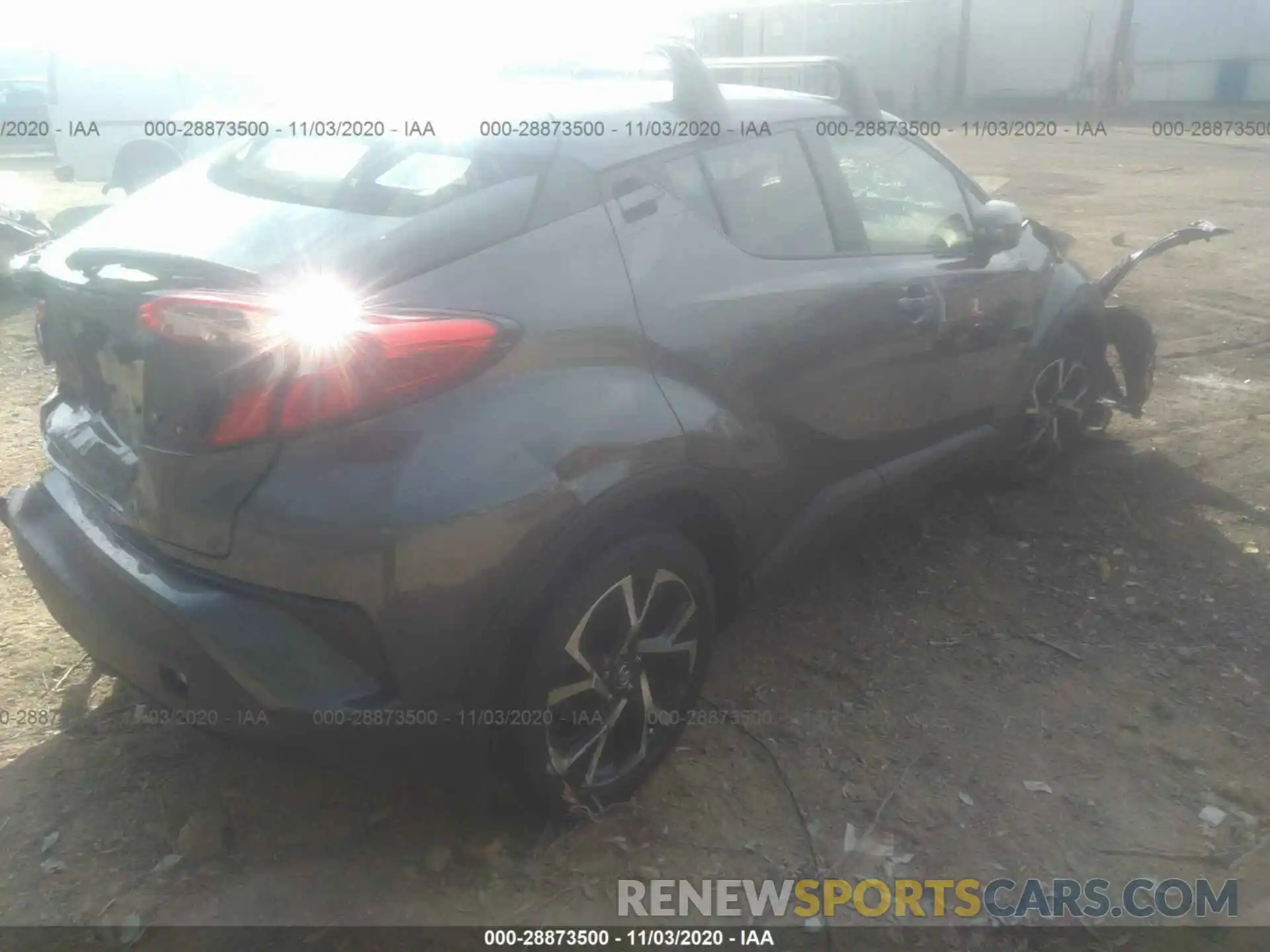 4 Photograph of a damaged car JTNKHMBX6K1060280 TOYOTA C-HR 2019