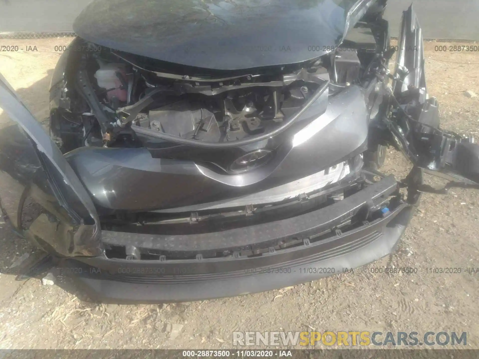 6 Photograph of a damaged car JTNKHMBX6K1060280 TOYOTA C-HR 2019