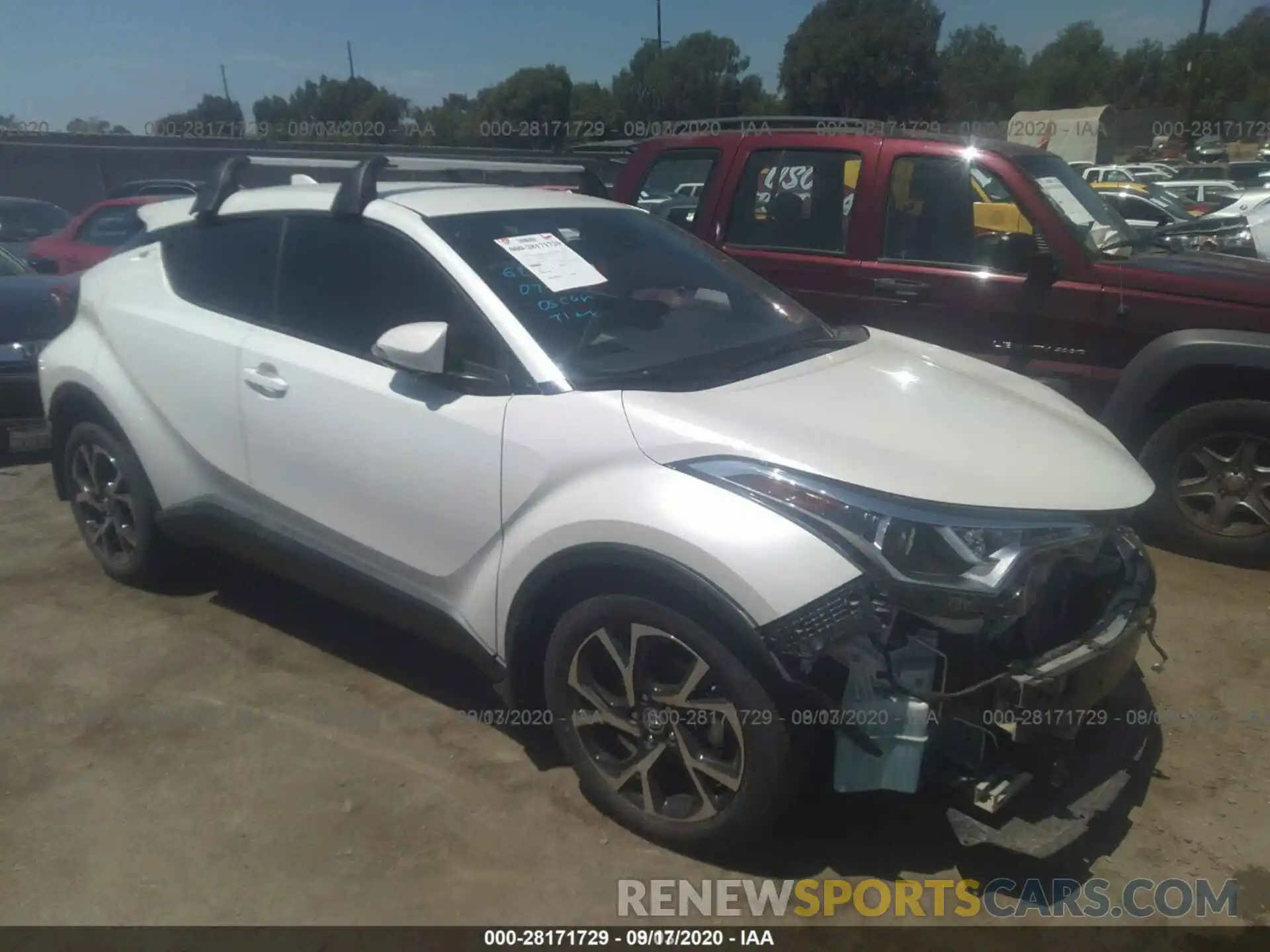 13 Photograph of a damaged car JTNKHMBX6K1060344 TOYOTA C-HR 2019