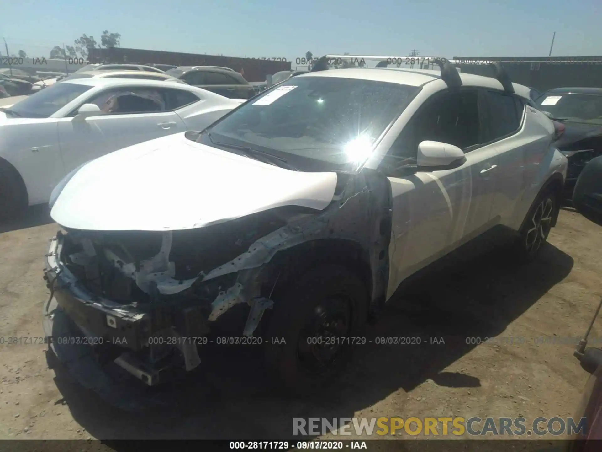 14 Photograph of a damaged car JTNKHMBX6K1060344 TOYOTA C-HR 2019