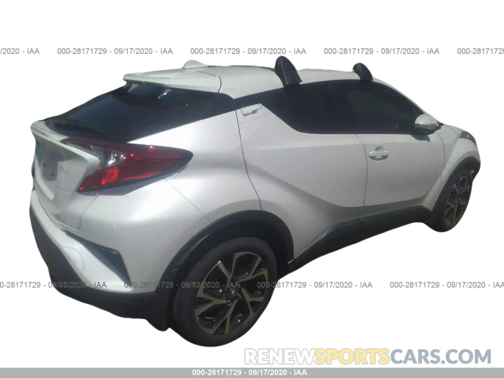 4 Photograph of a damaged car JTNKHMBX6K1060344 TOYOTA C-HR 2019