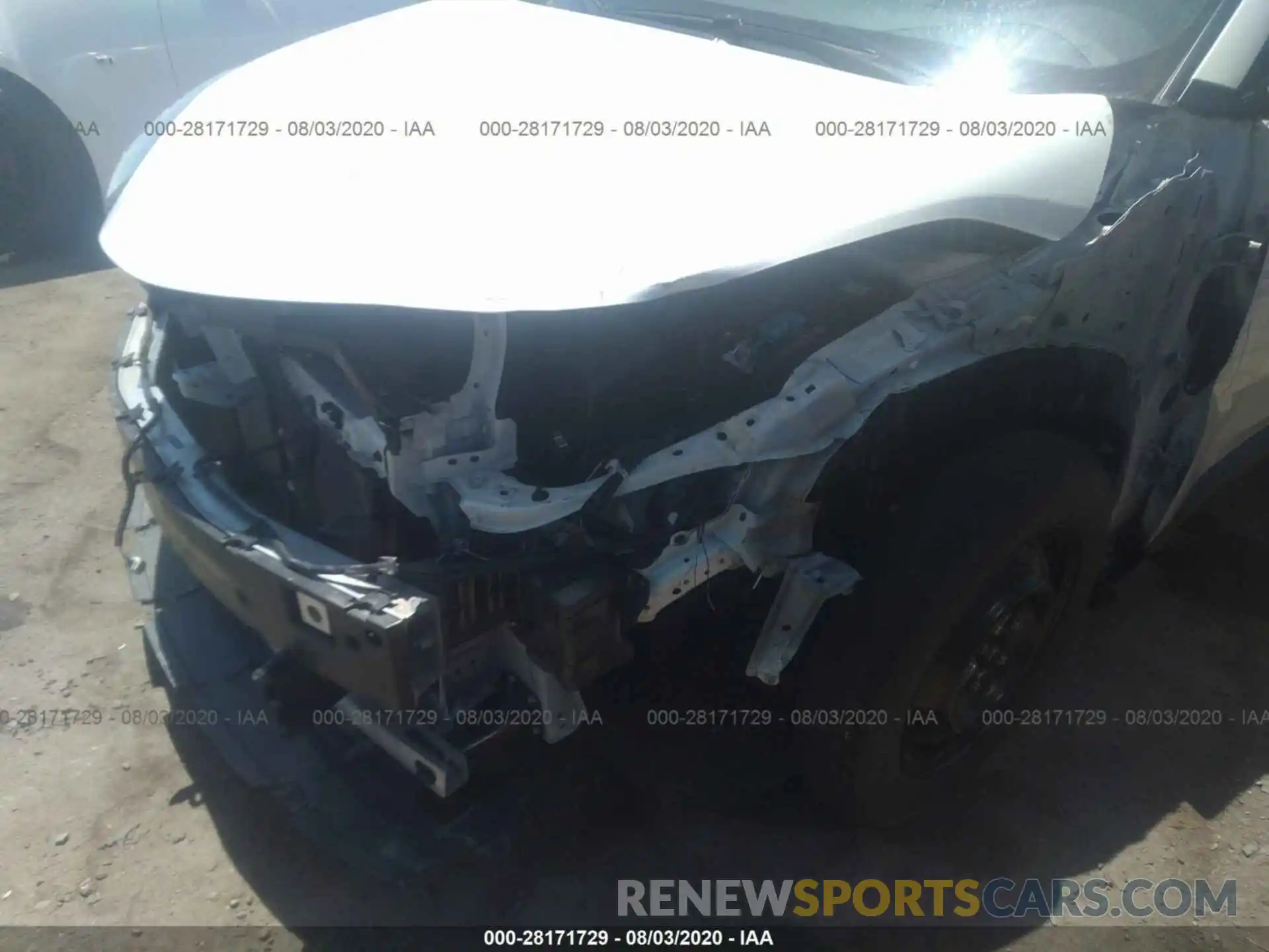 6 Photograph of a damaged car JTNKHMBX6K1060344 TOYOTA C-HR 2019