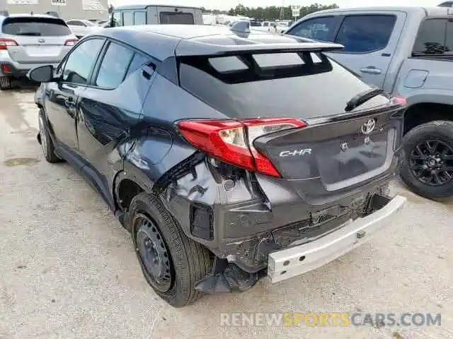 3 Photograph of a damaged car JTNKHMBX6K1060781 TOYOTA C-HR 2019