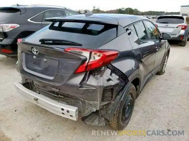 4 Photograph of a damaged car JTNKHMBX6K1060781 TOYOTA C-HR 2019