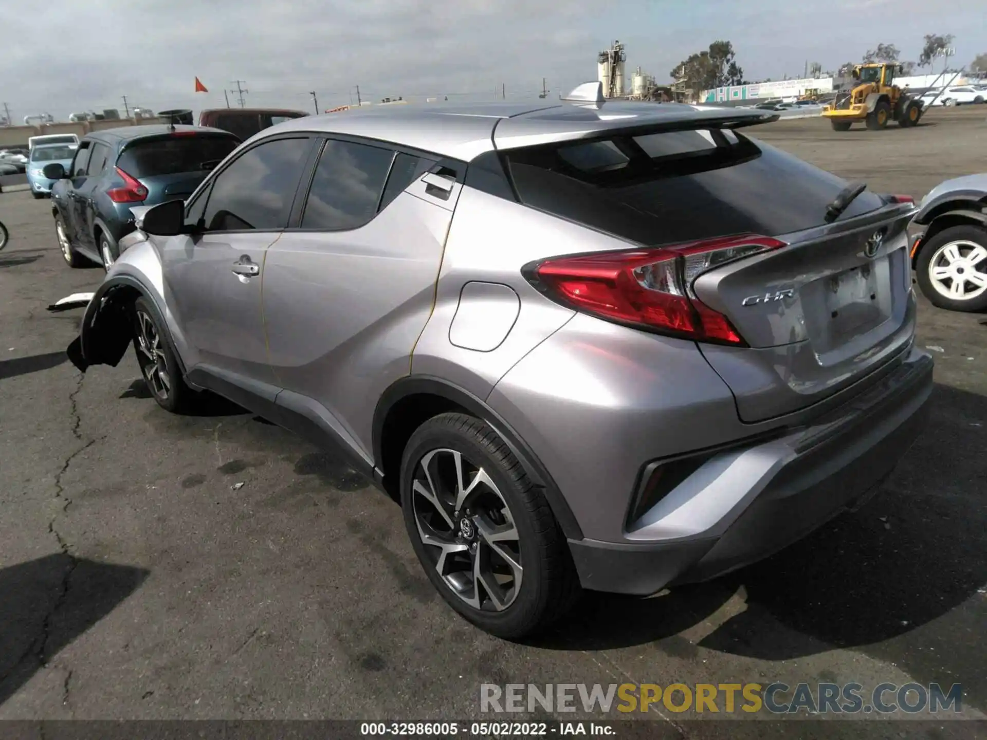 3 Photograph of a damaged car JTNKHMBX7K1012495 TOYOTA C-HR 2019