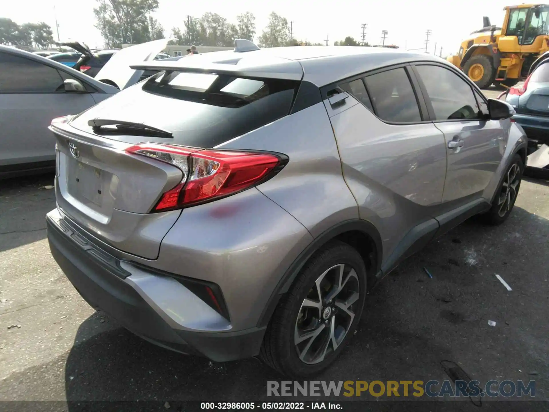 4 Photograph of a damaged car JTNKHMBX7K1012495 TOYOTA C-HR 2019