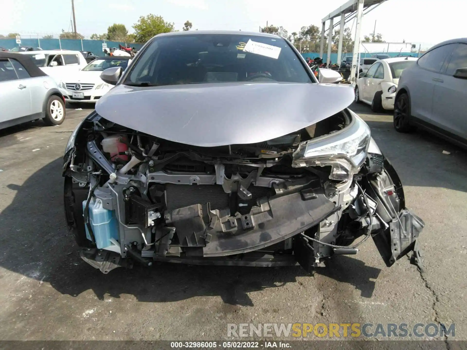 6 Photograph of a damaged car JTNKHMBX7K1012495 TOYOTA C-HR 2019