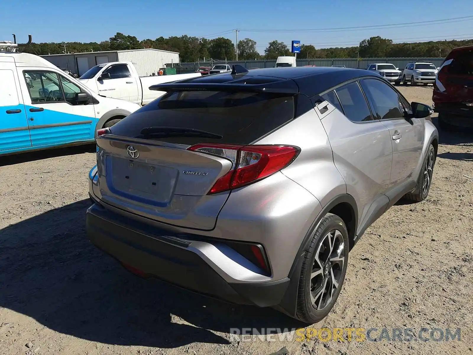 4 Photograph of a damaged car JTNKHMBX7K1012643 TOYOTA C-HR 2019