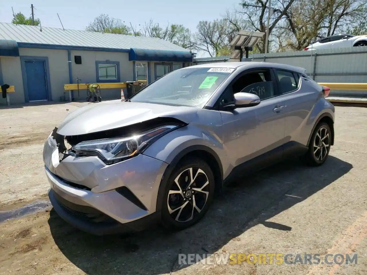 2 Photograph of a damaged car JTNKHMBX7K1012917 TOYOTA C-HR 2019