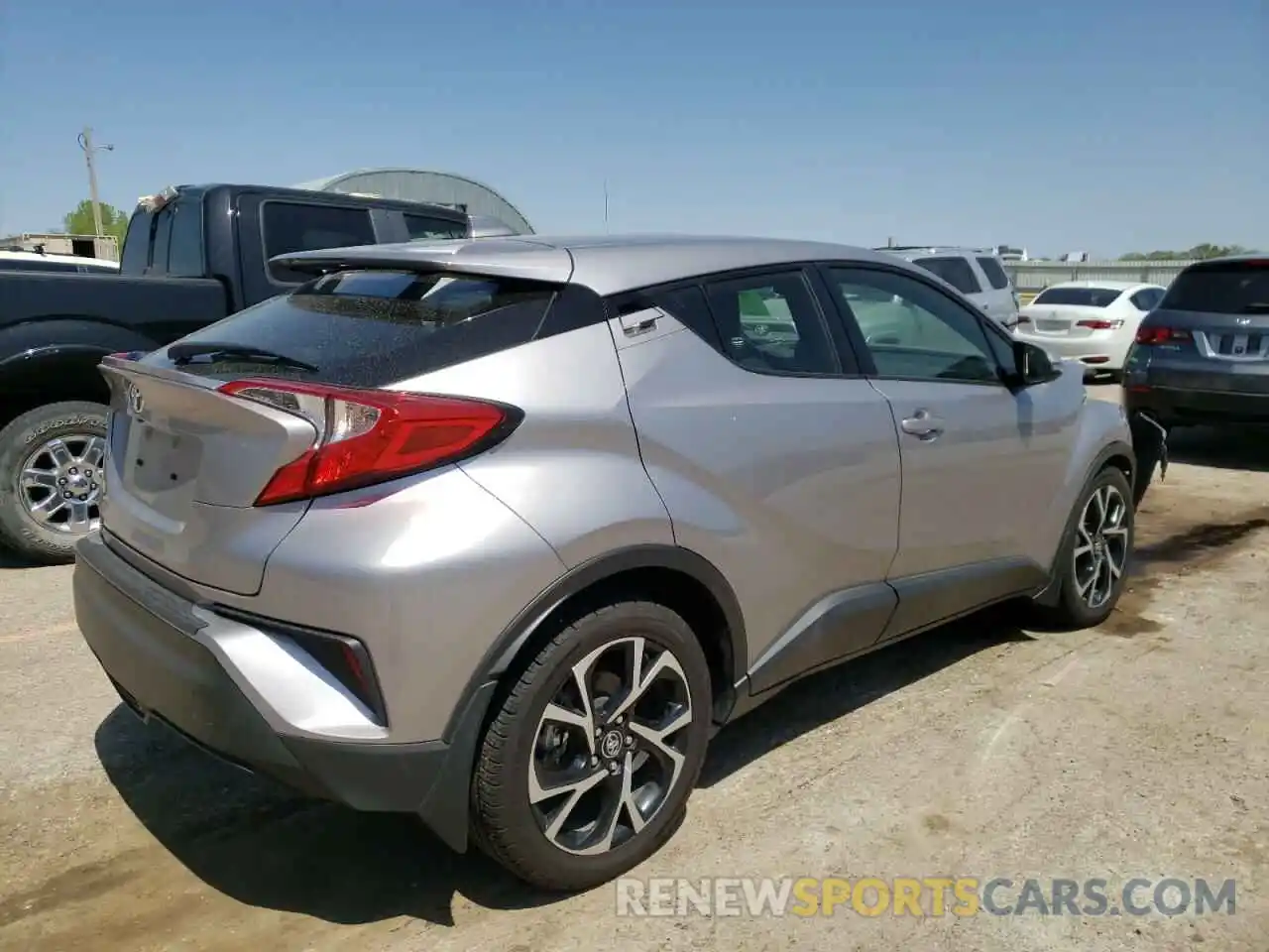 4 Photograph of a damaged car JTNKHMBX7K1012917 TOYOTA C-HR 2019