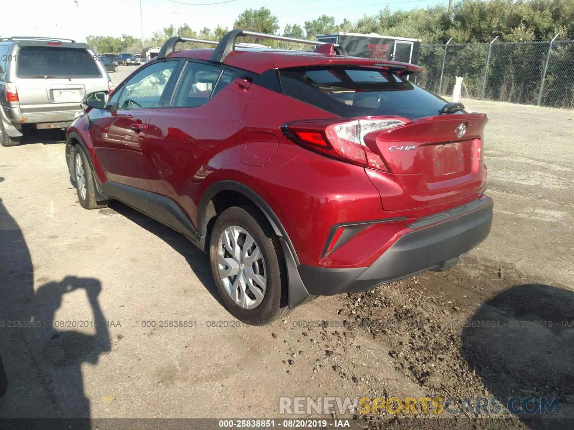 3 Photograph of a damaged car JTNKHMBX7K1013114 TOYOTA C-HR 2019