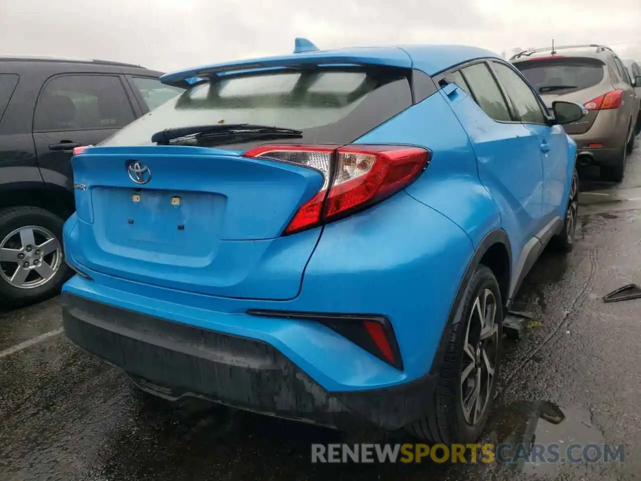 4 Photograph of a damaged car JTNKHMBX7K1014005 TOYOTA C-HR 2019