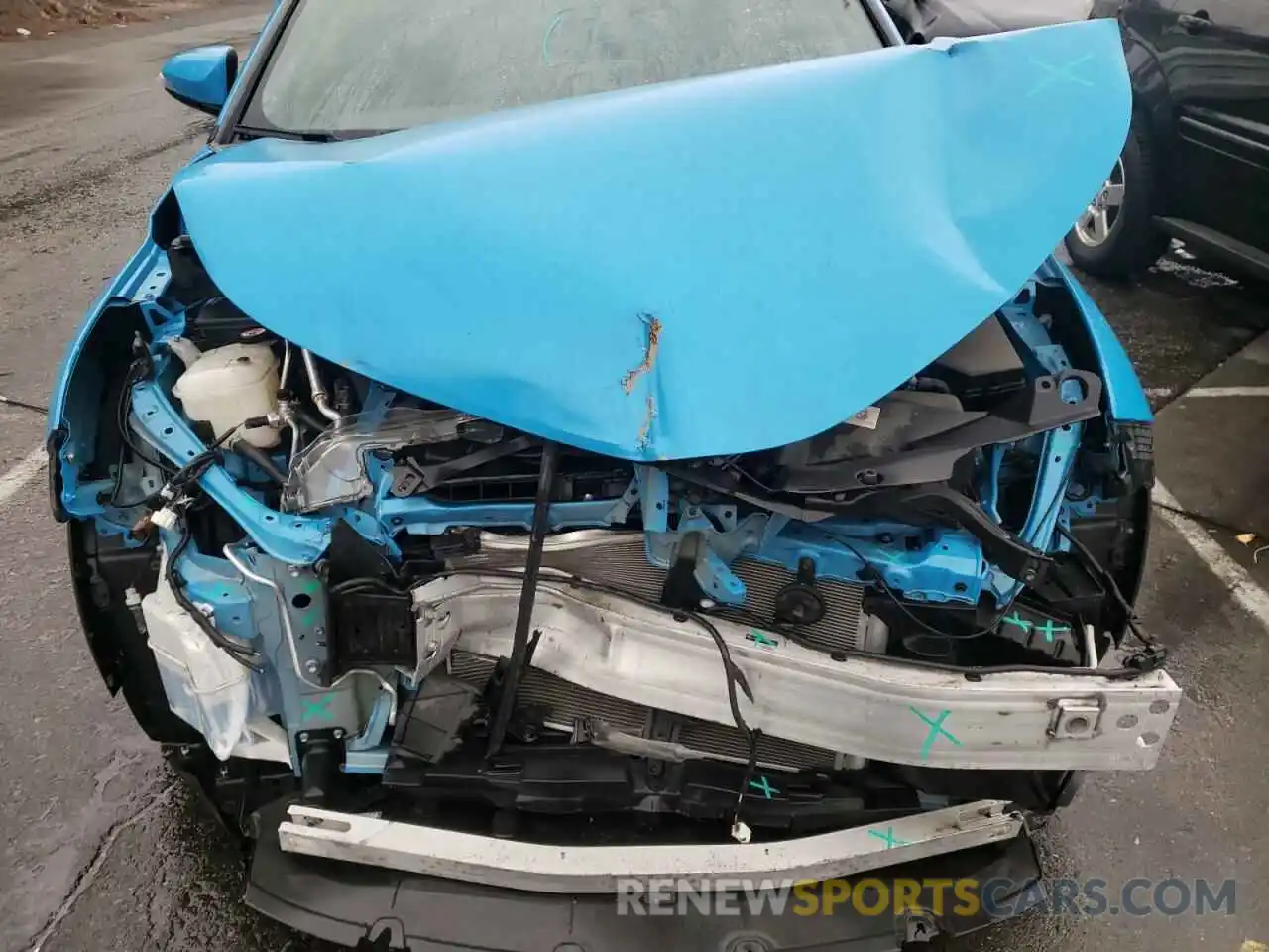 7 Photograph of a damaged car JTNKHMBX7K1014005 TOYOTA C-HR 2019