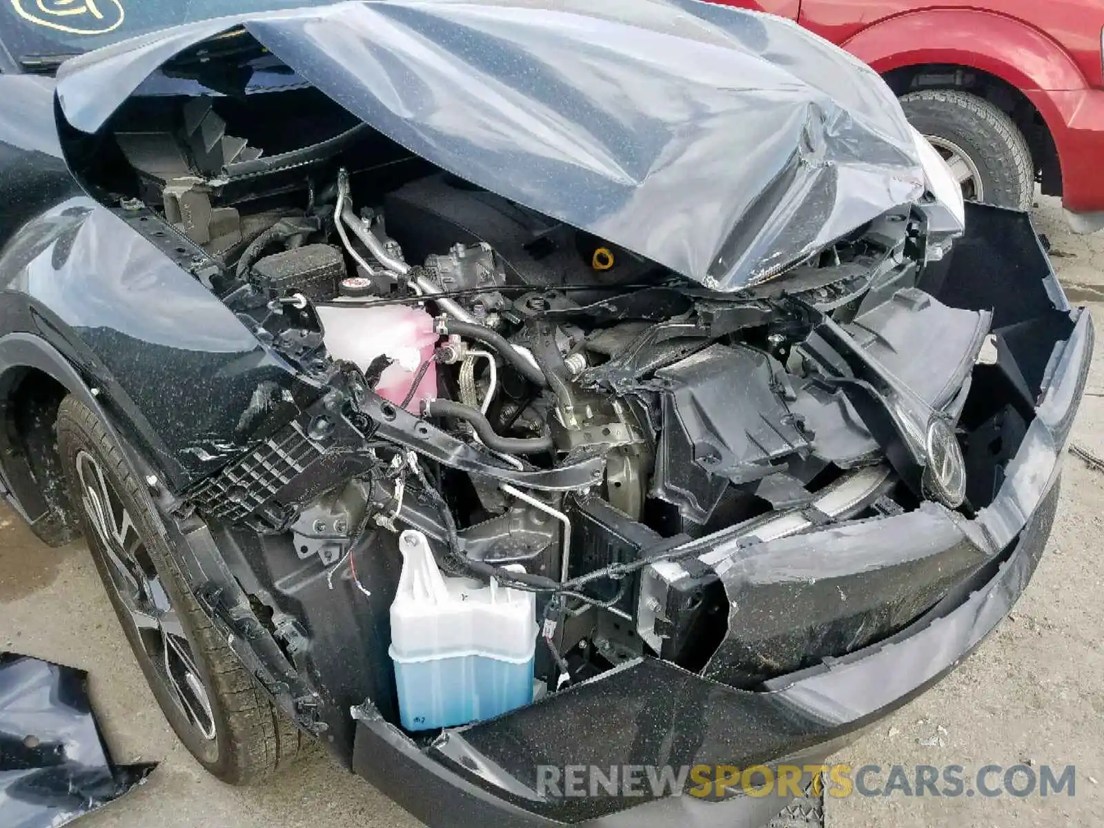 9 Photograph of a damaged car JTNKHMBX7K1014375 TOYOTA C-HR 2019