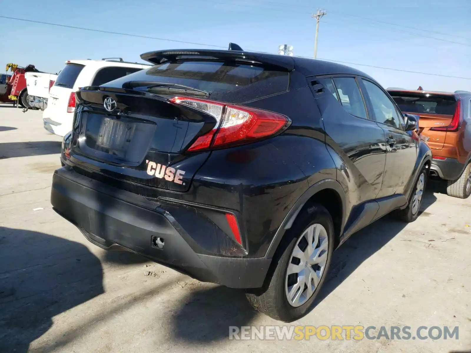 4 Photograph of a damaged car JTNKHMBX7K1014862 TOYOTA C-HR 2019