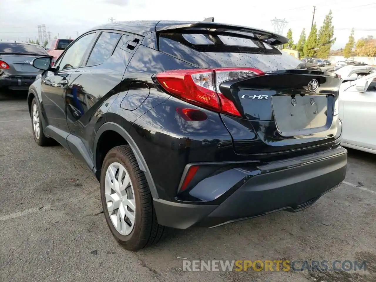 3 Photograph of a damaged car JTNKHMBX7K1014960 TOYOTA C-HR 2019