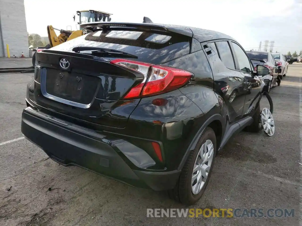 4 Photograph of a damaged car JTNKHMBX7K1014960 TOYOTA C-HR 2019