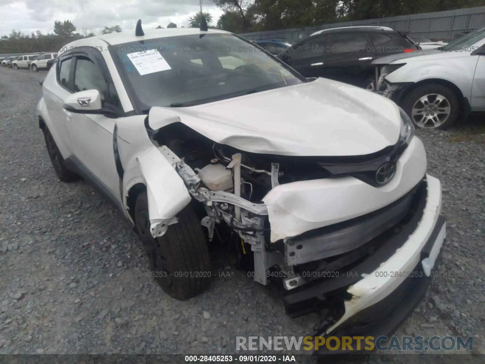 6 Photograph of a damaged car JTNKHMBX7K1015591 TOYOTA C-HR 2019