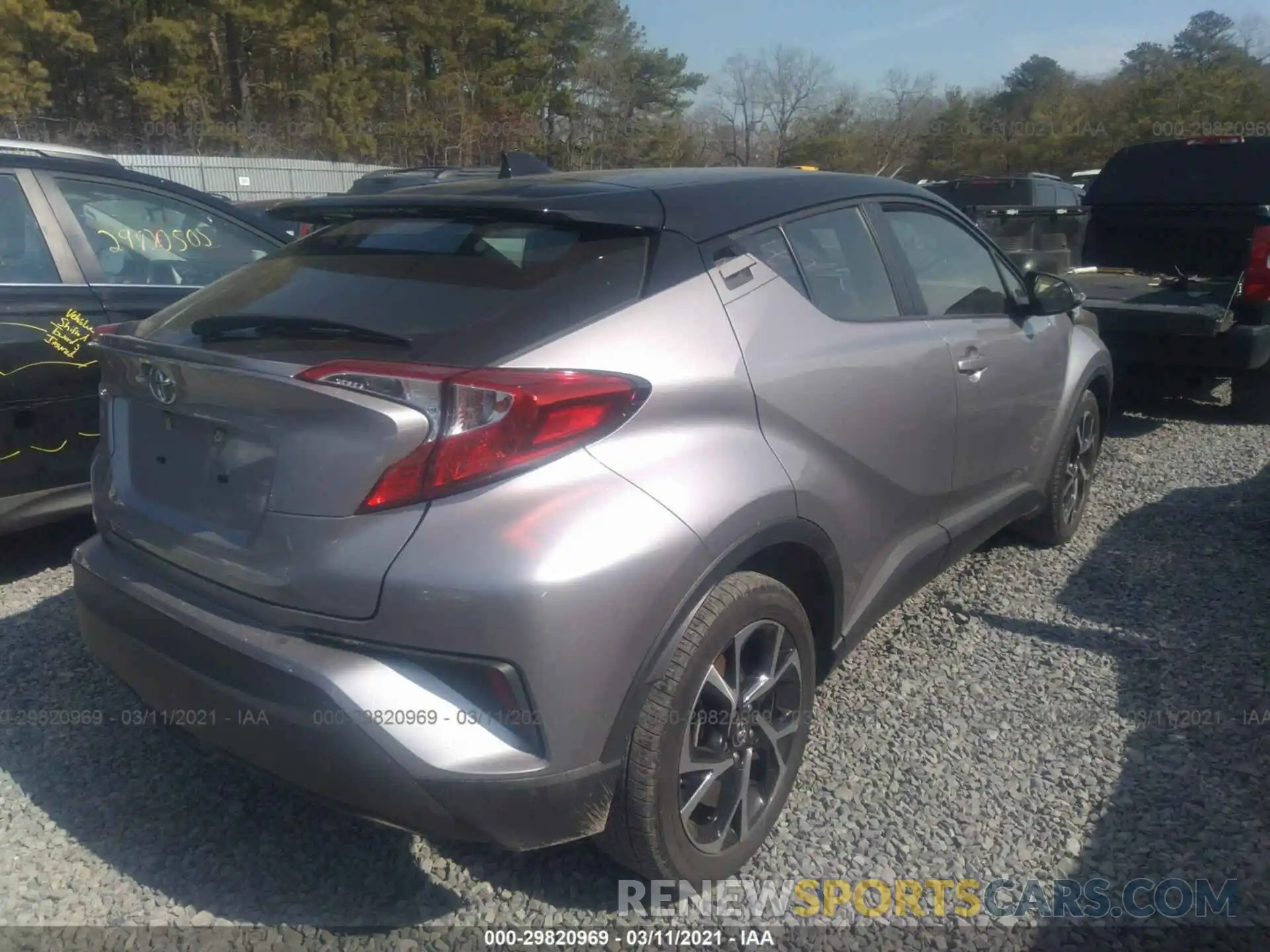 4 Photograph of a damaged car JTNKHMBX7K1016076 TOYOTA C-HR 2019