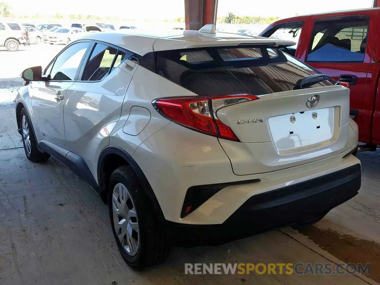 3 Photograph of a damaged car JTNKHMBX7K1016370 TOYOTA C-HR 2019