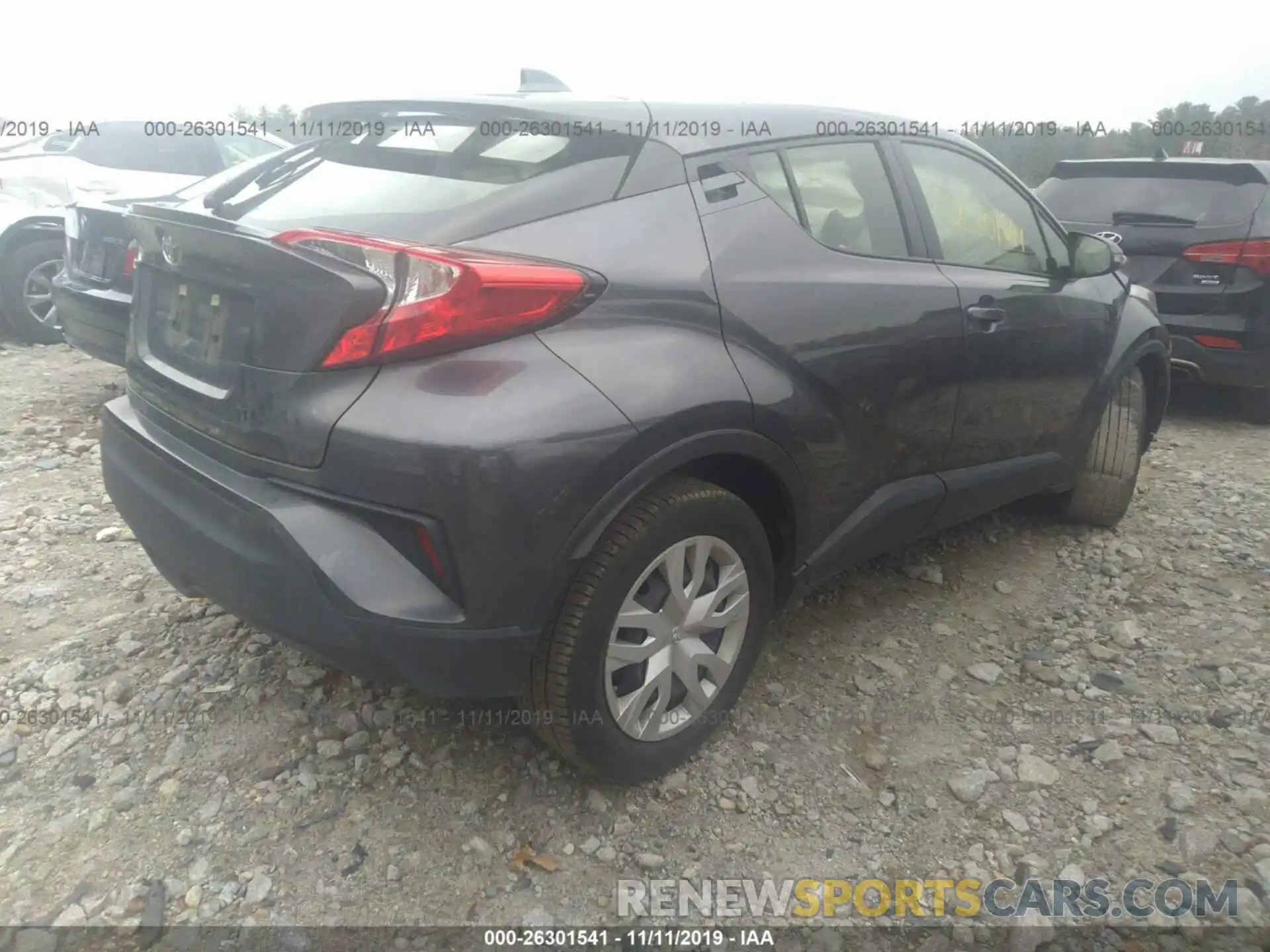 4 Photograph of a damaged car JTNKHMBX7K1017941 TOYOTA C-HR 2019