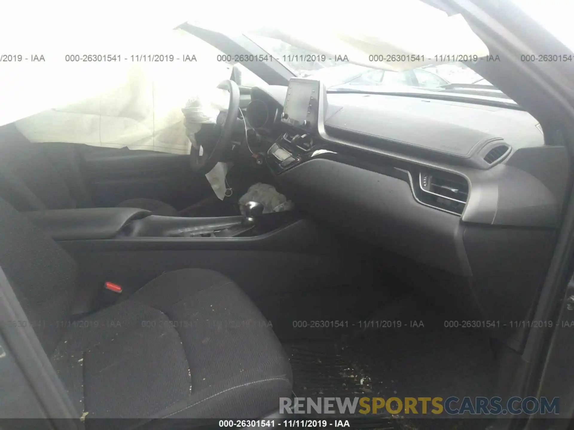 5 Photograph of a damaged car JTNKHMBX7K1017941 TOYOTA C-HR 2019