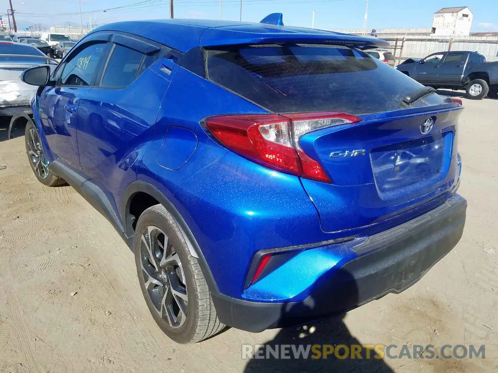 3 Photograph of a damaged car JTNKHMBX7K1018295 TOYOTA C-HR 2019